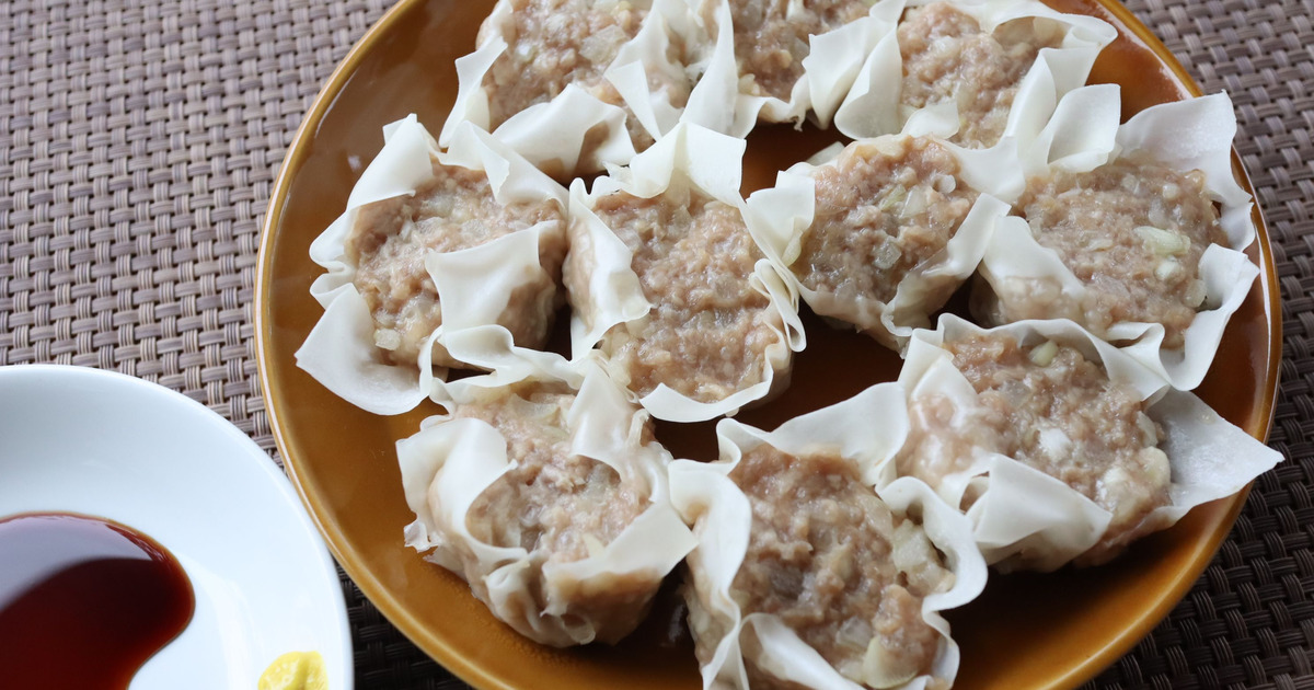 しゅうまい入りキムチスープ