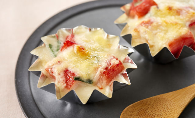 かにかまオニオンチーズ焼き簡単節約おつまみ