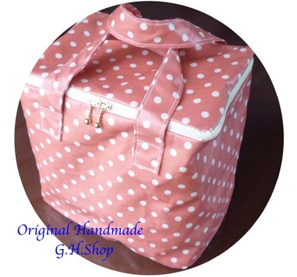 保冷ランチバッグの作り方 保冷剤ポケット付 ファスナー蓋 少し大きめのお弁当バッグsoranohana そらのはな