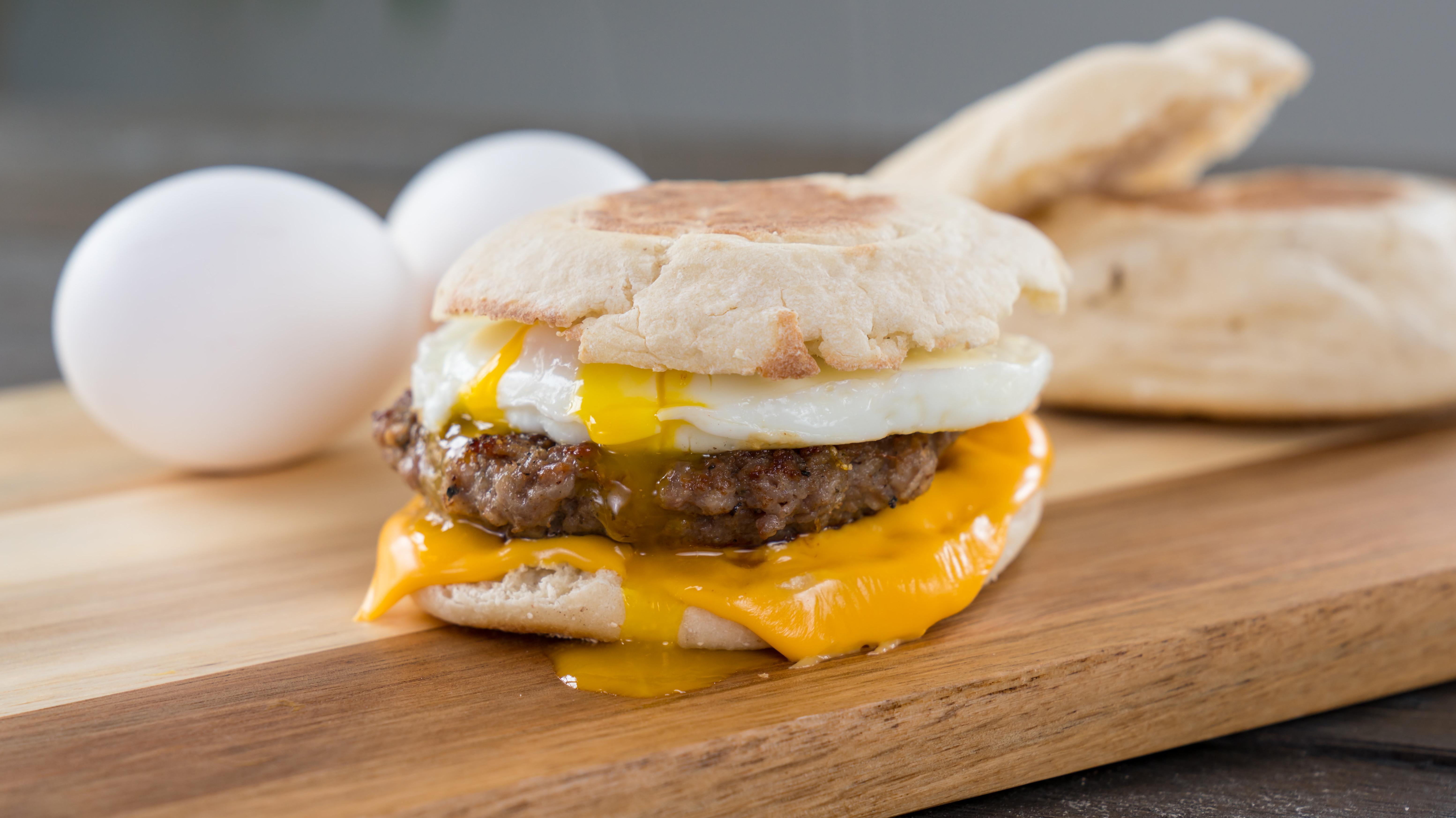 朝マック 再現 食パンTikTok