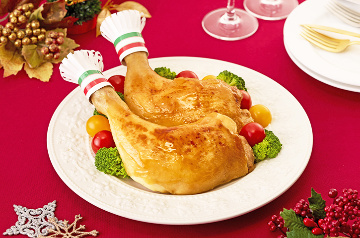 15分で完成♪ クリスマスローストチキン