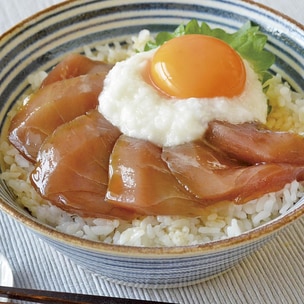 ヒラメの漬け丼