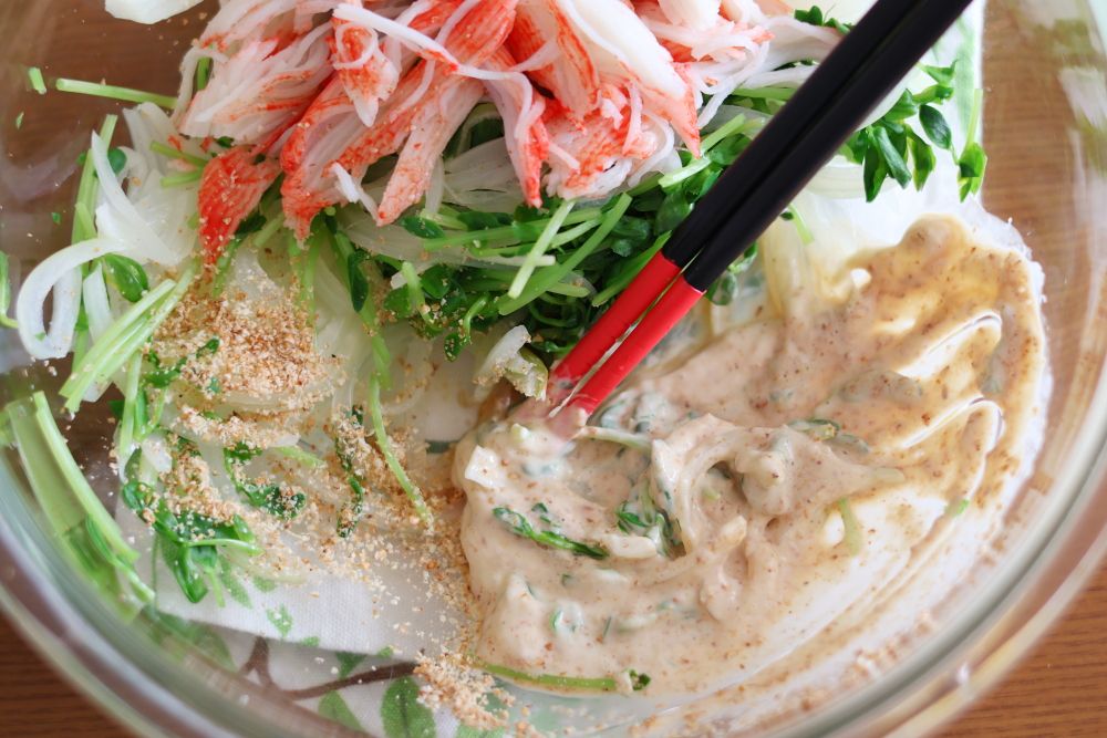 簡単☆ピーマンとカニカマのマヨネーズ和え by シュフ子クックパッド簡単おいしいみんなのレシピが392万品