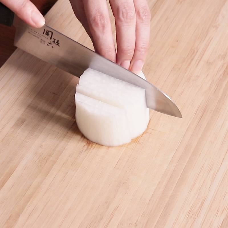 拍子木切り 大根・にんじんキッコーマンホームクッキング