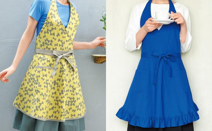 ミシンで作る バッククロスエプロン大人用手作りレシピクロバー株式会社