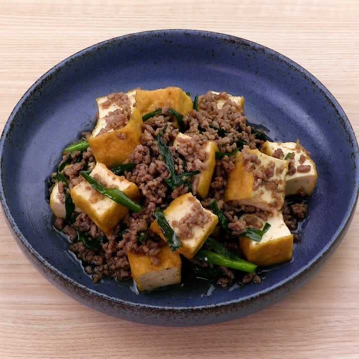 レンジで作る厚揚げレシピ」30選手間なし簡単！レシピサイトNadia