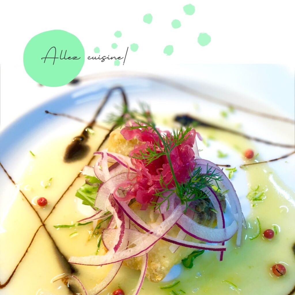 鯛のアラで、スープ・ド・ポワソンEveryDish 身土不二