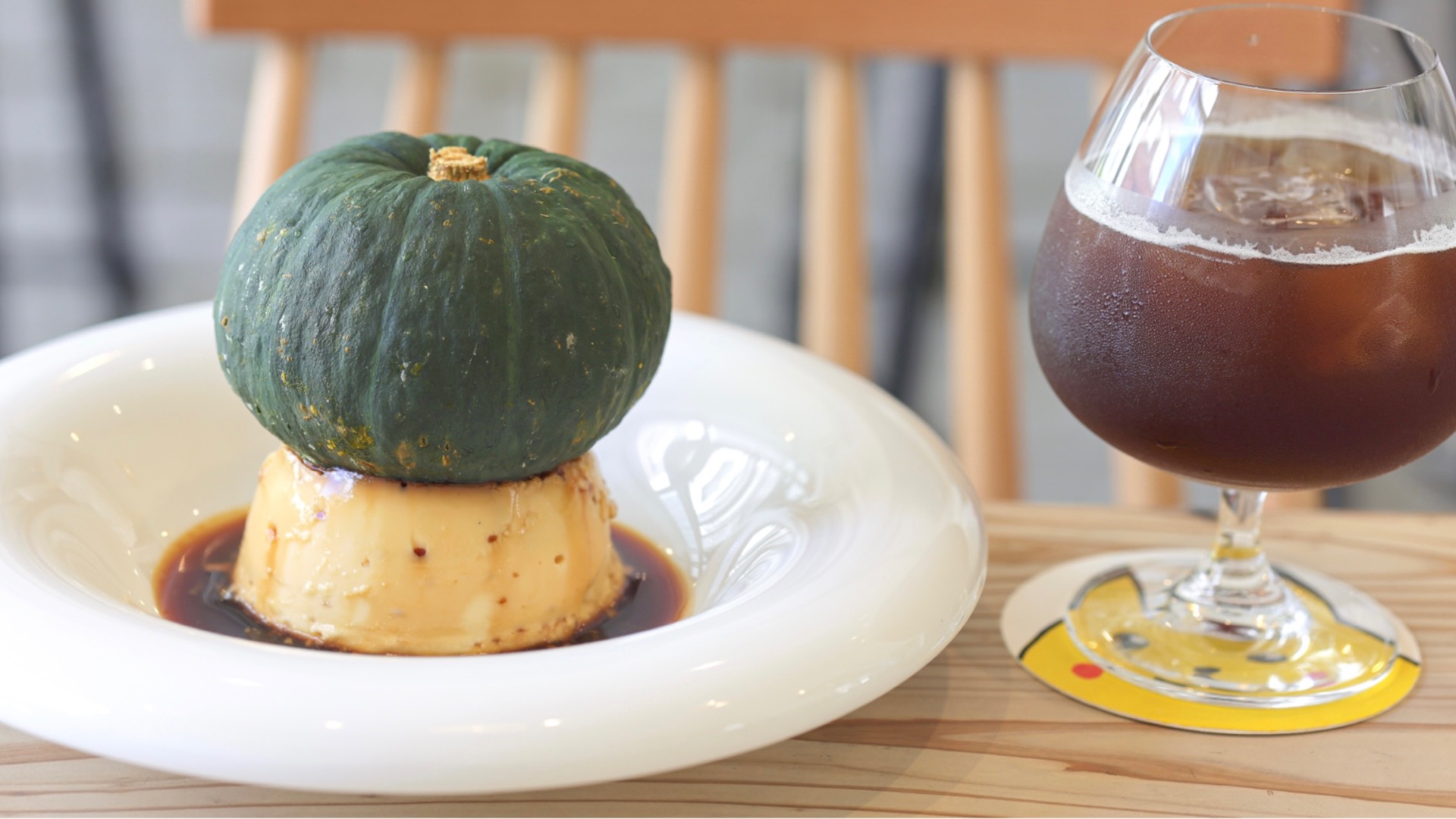 炊飯器で焼きカボチャプリン