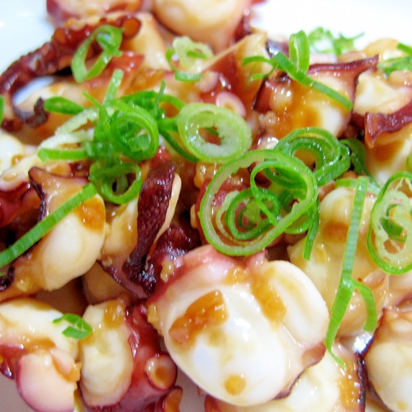 ねぎだくタコの無限おつまみ：簡単レシピと作り方