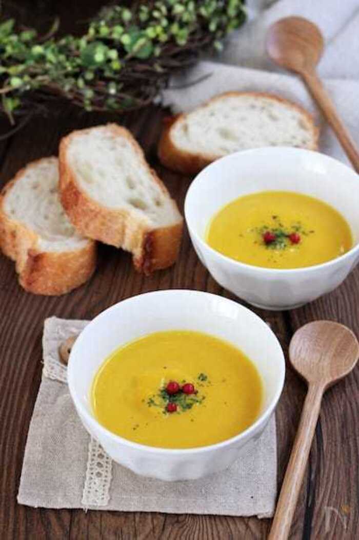 パンが食べたい♪そんな日の晩酌に作った、パンに合うお肉料理とエビ料理！プラス、素敵なスープ♪