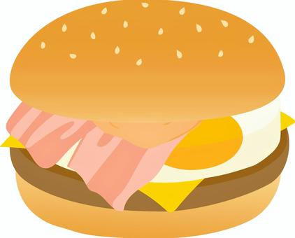 ハンバーガーのイラストゆるくてかわいい無料イラスト・アイコン素材屋「ぴよたそ」