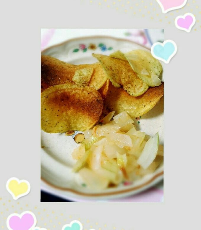 驚きの仕上がり パリパリポテトチップスの揚げ方 : manaの発酵ごはんいただきます