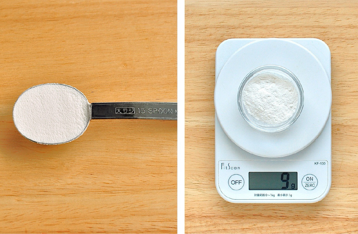 小麦粉大さじ1杯と何グラム？大さじがない時の対処法も紹介！食・料理オリーブオイルをひとまわし