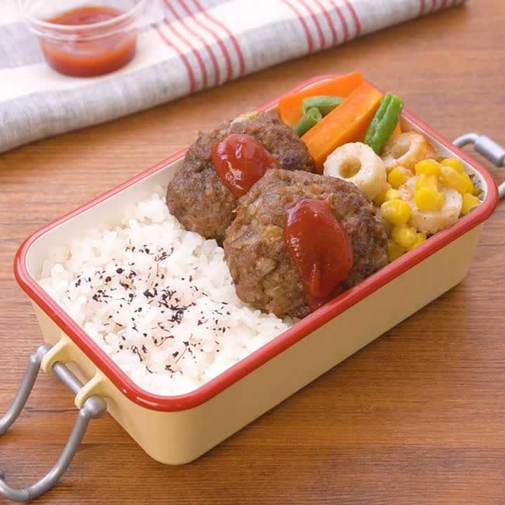 高校生男子が“食べやすい”と実感した「冷凍ハンバーグ弁当」の詰め方と鉄分補給の工夫栄養士ママそっち～の簡単美味しいサイクル献立