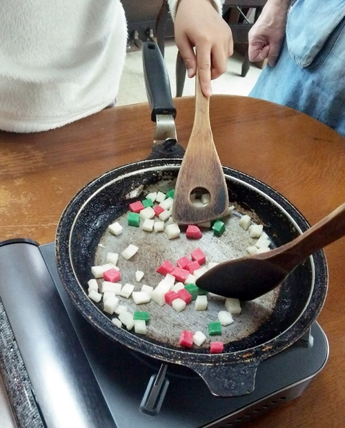 手作り塩あられ