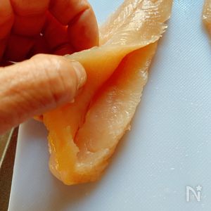 簡単！お弁当のおかずに 鶏ささ身のレシピ by森岡 恵さんレシピ・作り方 - E・レシピ