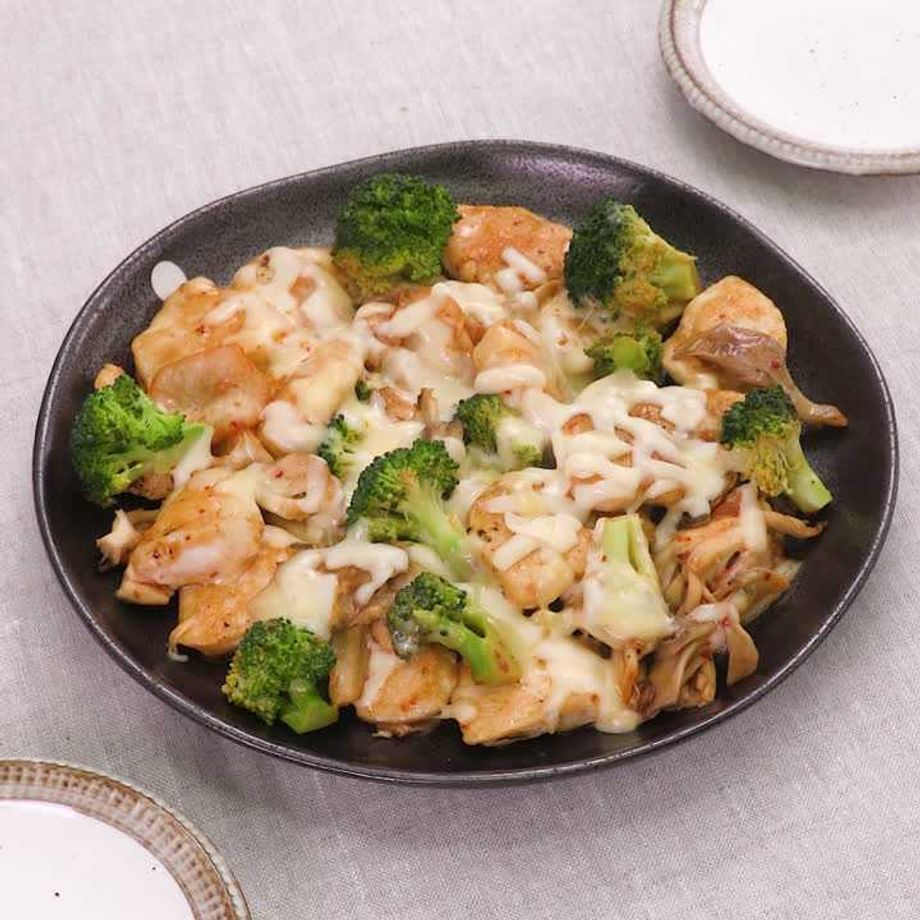 20 03 25 ブロッコリーとハムのキムチマヨ炒めキムチレシピ