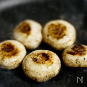 マッシュルームのパン粉焼きOlive Oil Life オリーブオイルライフ