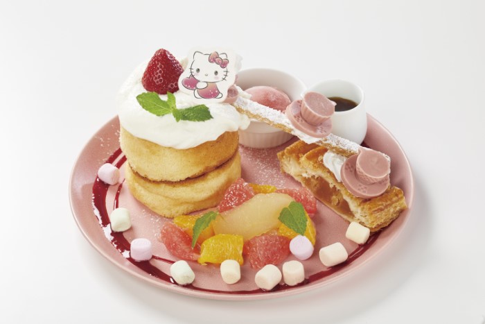 マイメロディ＆クロミのコラボアフタヌーンティーが東京・表参道で、顔型ムースケーキやパフェなど - ファッションプレス