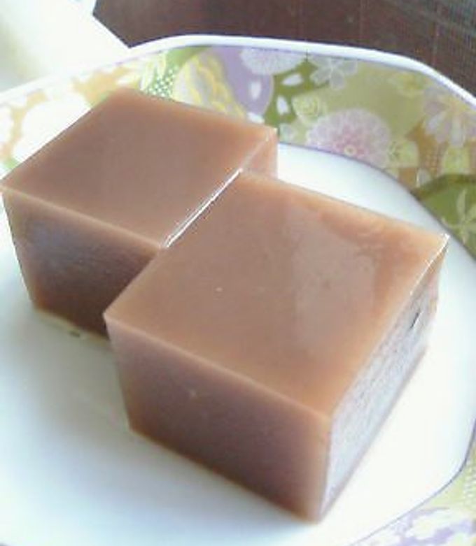お菓子レシピ,手作り菓子,水羊羹 みずようかん