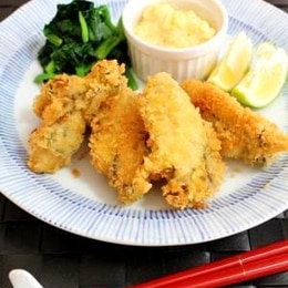 カキフライの献立 : 美味しいごはん