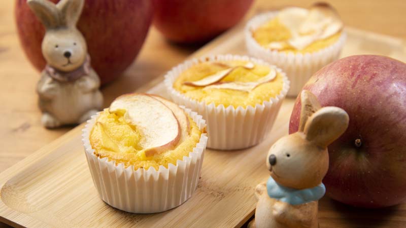 りんごのヨーグルトパンケーキ