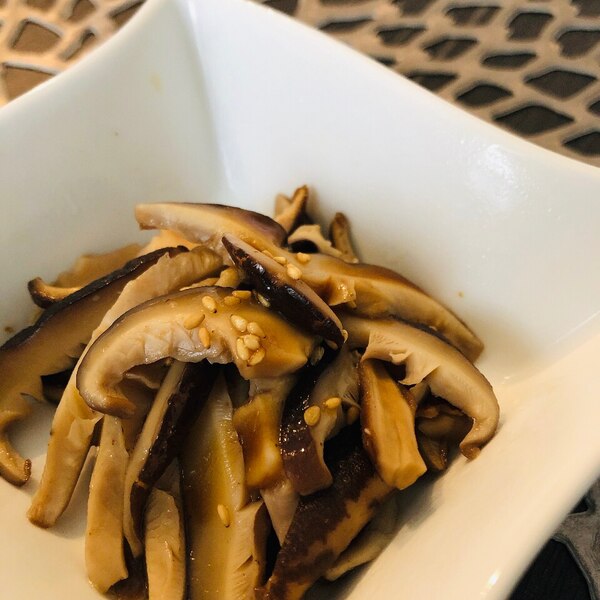 干し椎茸ナムル 건버섯나물レシピ韓国料理店に負けない韓国家庭料理レシピ「眞味」