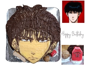 カスタマイズ スラムダンクケーキインサートパーティー誕生日記念日デコレーション