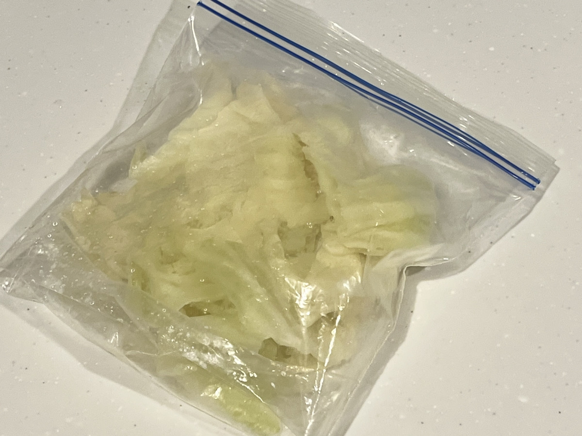 市販の千切りキャベツは冷凍保存できる？使い方やレシピもるーののブログ
