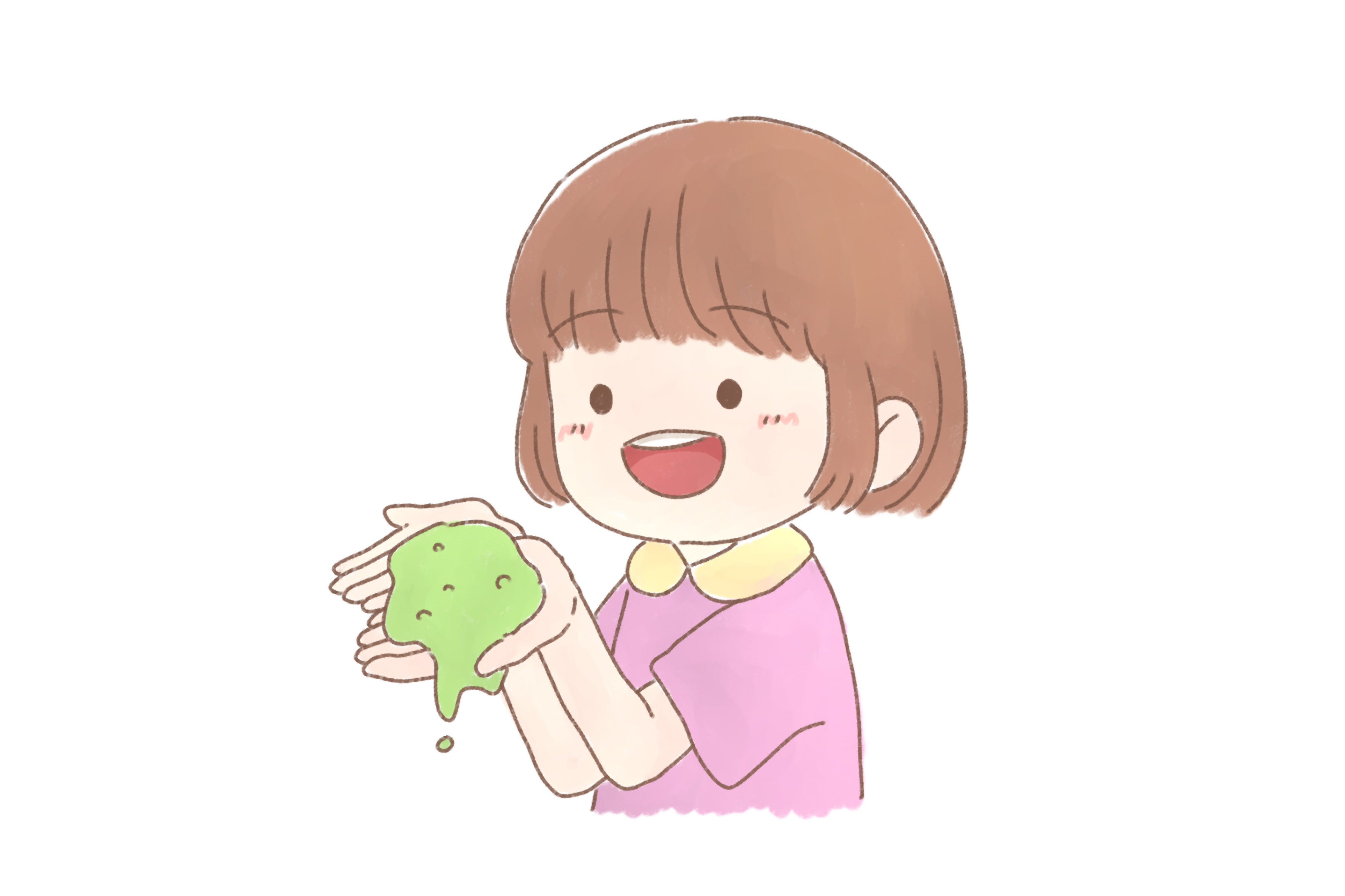 実験 まるでアイス！？とろける片栗粉スライム作ってみた！ DIY