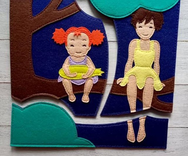 ママ、おばあちゃんの手作り フェルトの赤ちゃんおもちゃ