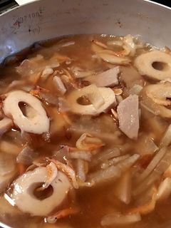 ☺️簡単！我が家の野菜たっぷりお雑煮☺️