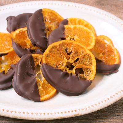 しっとりチョコとオレンジのケーキ