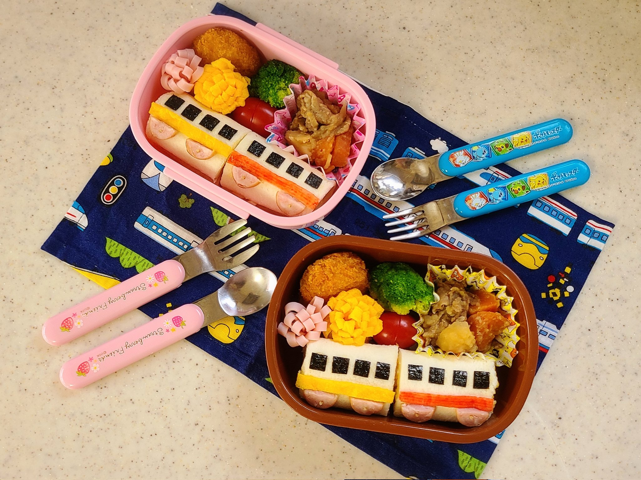 万博行く日のサンドイッチ弁当 - 東京弁当生活