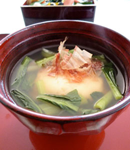 お正月☆大根と小松菜とねぎとかまぼこのお雑煮