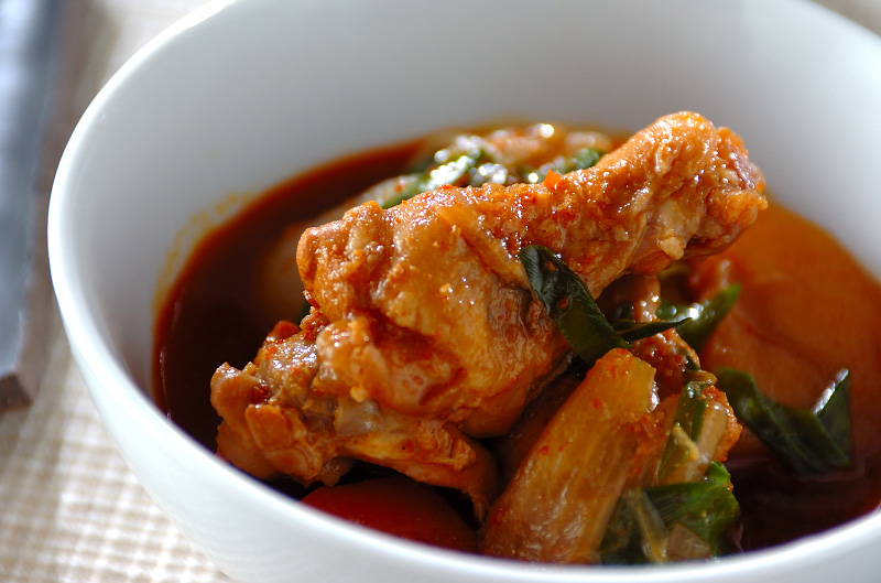炊飯器で☆鶏手羽元の甘辛醤油煮