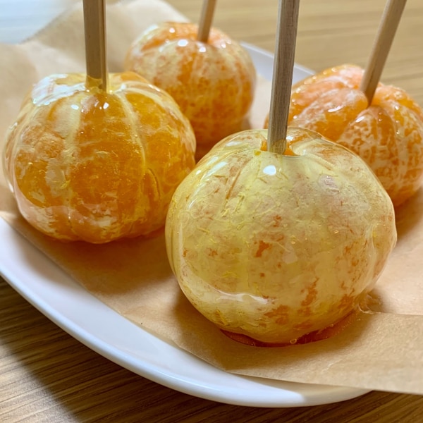 甘酸っぱい屋台の味をおうちで♪ フルーツ飴の作り方