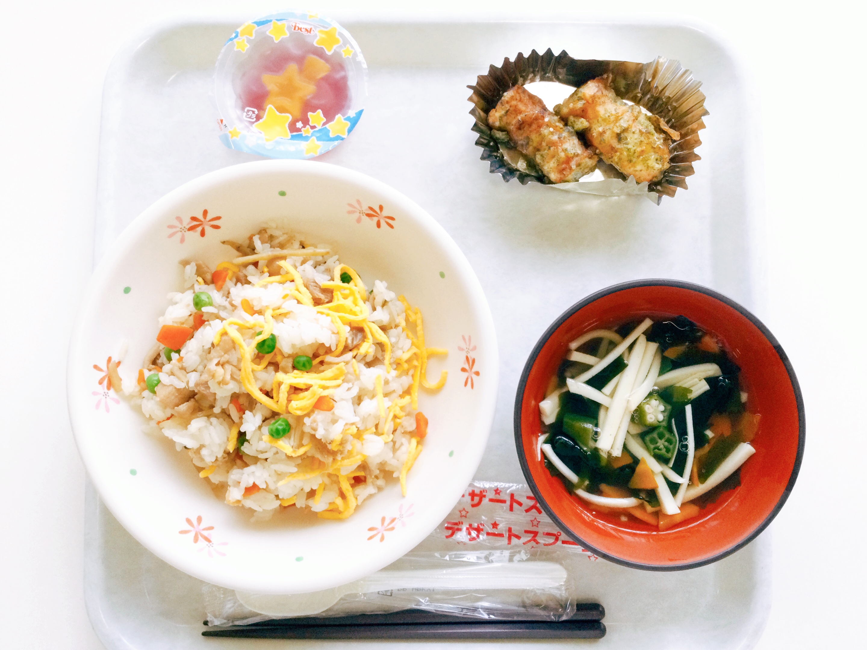 社会福祉法人高来福祉会 豊寿園七夕献立・お茶会