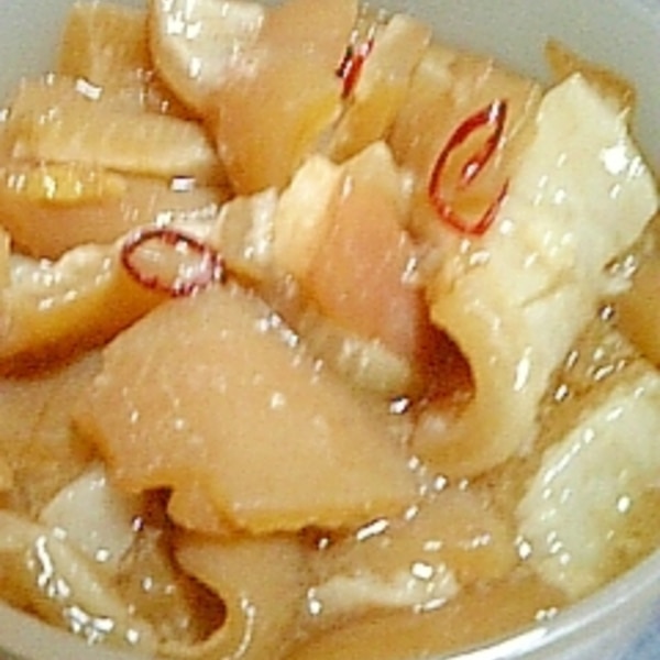 豚皮を何とかして食す 豚の皮味噌田楽風- びょんびょんのひびの感想