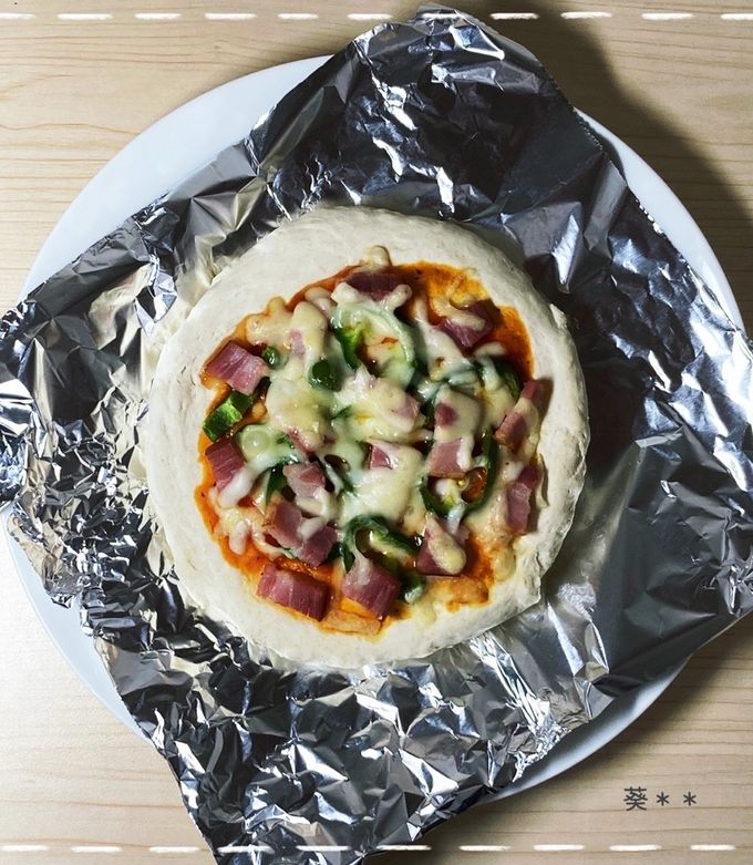 冷蔵発酵させて作るピザ生地