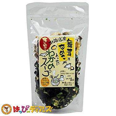 簡単！なめことわかめの中華風スープ♪