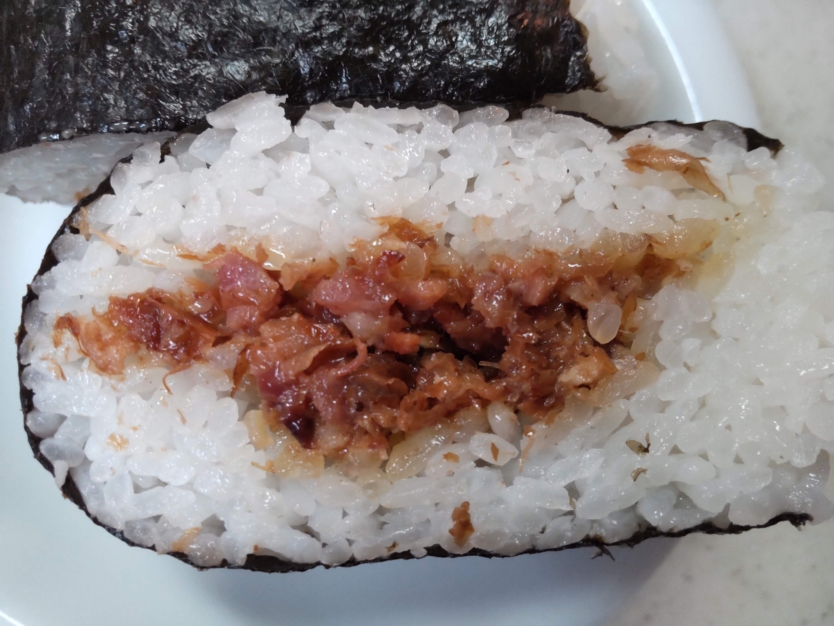 セイコーマート ベーコンおかかおにぎりTikTok