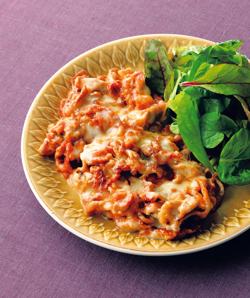 チーズ入り！鶏むね肉のピカタ