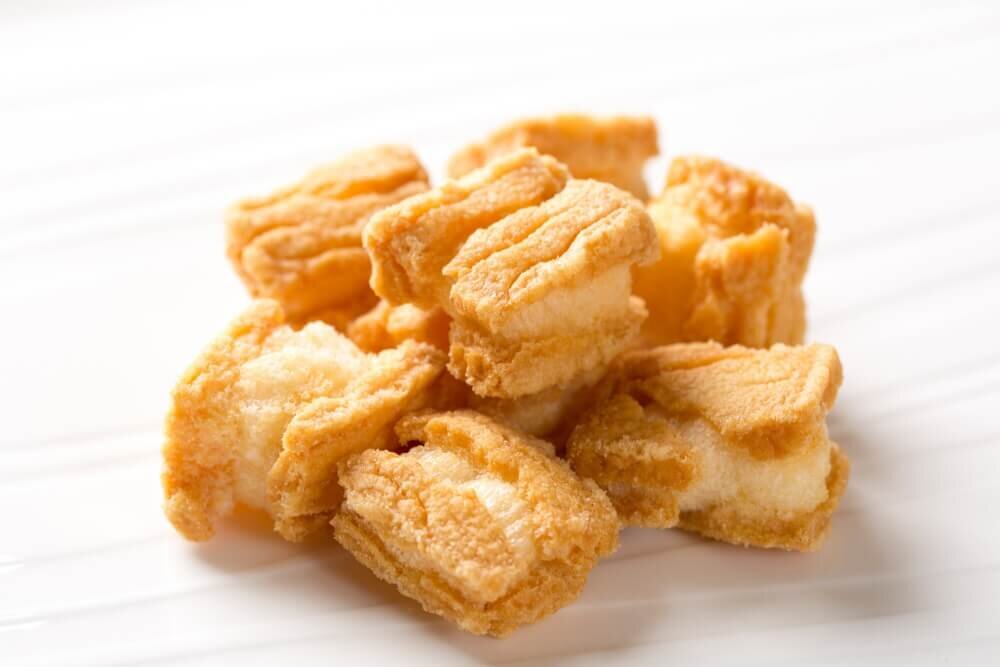 残ったお餅で簡単甘辛おかきの作り方