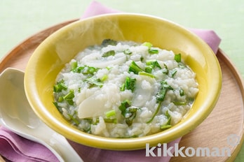ご利用家庭紹介Vol.44 行事食を味わう。春の七草で炊き込みごはん作りエスキッチン