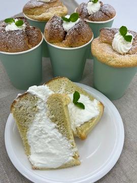 紙コップで作る簡単生シフォンケーキレシピ