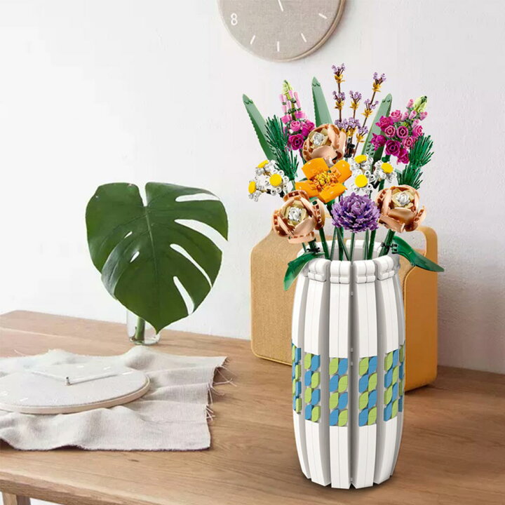 お部屋のインテリアに最適。レゴの｢フラワーブーケ｣と｢盆栽｣がめちゃくちゃ可愛い！ギズモード・ジャパン