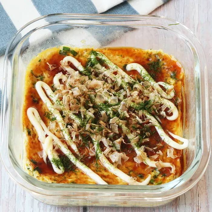 レンジで簡単！湯豆腐風