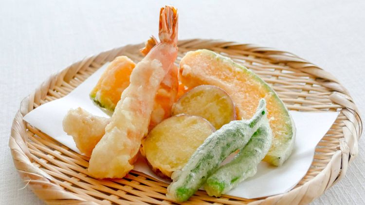 長芋の天ぷら 海苔かつお風味