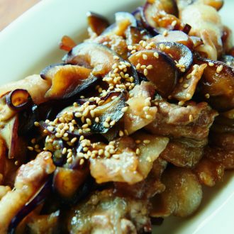 凍ったまま和えるだけ 冷凍揚げなすのマリネ